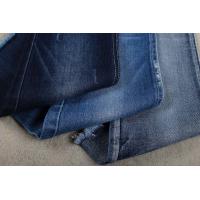 China 10.8 Oz Tr Indigo Dark Blue Denim Fabric For Dress Trousers factory