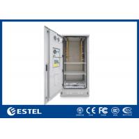 China Outdoor Power Cabinet / Battery Enclosure / IP55 19inch Rack Base Station Enclosure for sale