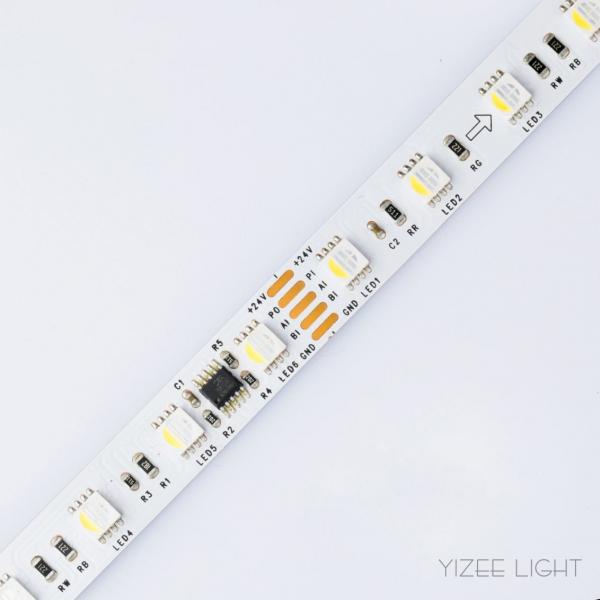 Quality DMX512 Control LED Tape Dream Color 24V Programmable 5050 RGB LED Strip for sale
