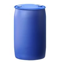 Quality HDPE Blue Chemical Plastic Drum 200L Reusable with Screw Cover for sale