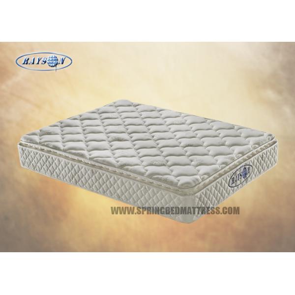 Quality 10 Inch Pillow Top Mattress Topper , Convoluted Foam Mattress Topper Queen Size for sale