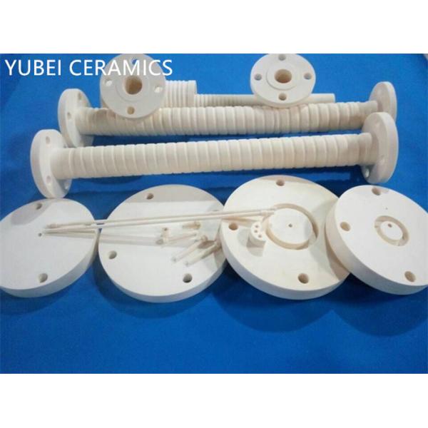 Quality Structural Alumina Oxide Ceramic Flange 29W/MK 310GPa High Temperature for sale