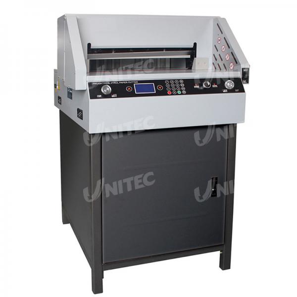 Quality 490mm Electric Programmable Paper Cutter E460R / Tabletop Paper Cutter for sale