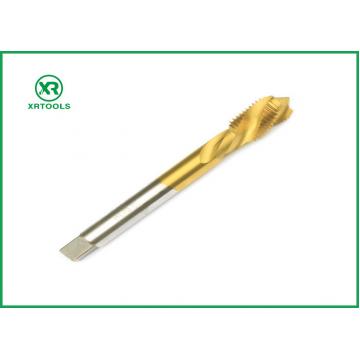 Quality Thread Tapping Spiral Flute Tap HRC62 - 66 Hardness Customized Size / Color for sale