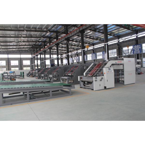 Quality PLC Control Cardboard High Speed Flute Laminator 150m/Min for sale