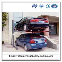 China Doulbe Parking Lift OEM Parking Systems Two Post Parking Lift Parking Post for sale