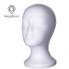 China High Hardness Large Size Male Female Styrofoam Head With Makeup factory