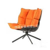 China Husk outdoor chair Husk chair in swiveling legs Fabric husk chair for sale