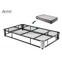 China No Spring Collapsible Metal Bed Frame , Metal Queen Platform Bed Frame factory