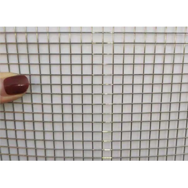 Quality 16kg Welded Wire Mesh Panel , 1/4inch SS 304 Wire Mesh for sale