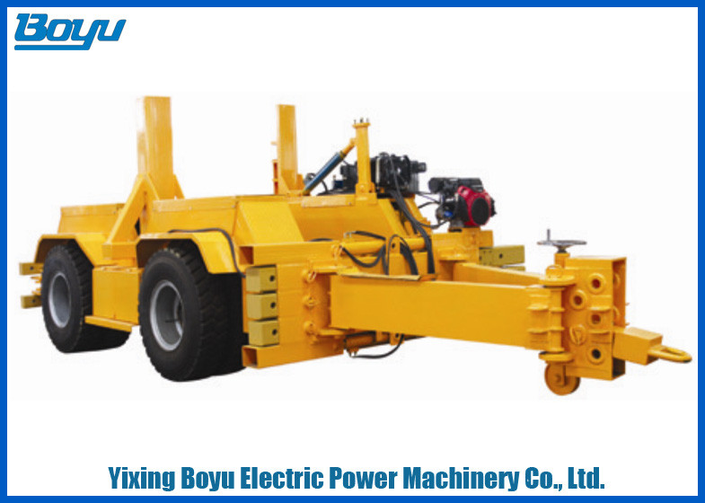 China 30T Reel Carrier Trailer Drum Transport Truck Transmission Line Stringing Tools Accessories factory