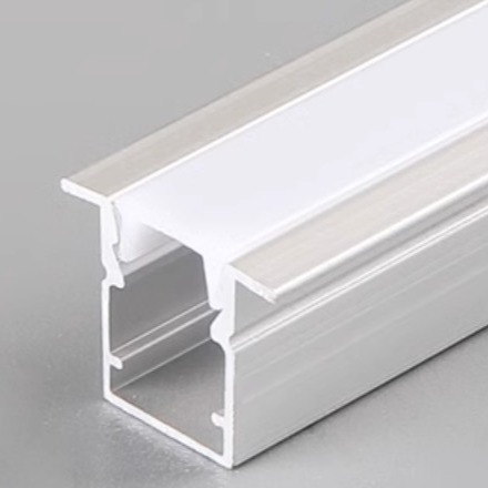 Quality Home Recessed Aluminium LED Profile Ultra-thin Design PMMA Clear Diffuser for sale