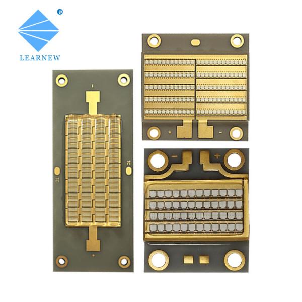 Quality ALN Coppering 126W LED COB UV 54000mW Ultraviolet LED Chip for sale