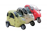 China Max 25 Km/H The Elderly Covered Electric Tricycle , 800W Electric Trike Car factory