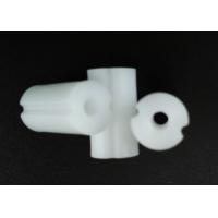 Quality Small Plastic Injection Molding Products , RAL 9011 White POM Spacer Bush 10 X for sale