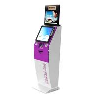 Quality 19 Inch Restaurant Ordering Self Payment Kiosk machine With Barcode Scanner for sale