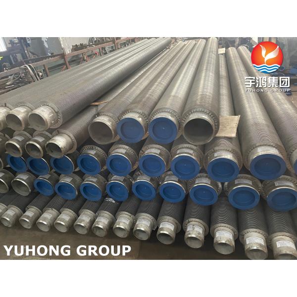 Quality ASTM A106 Gr. B Carbon Steel High Frequency Welded Spiral Fin Tube for sale