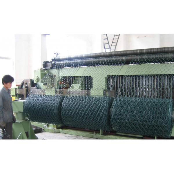 Quality Customized High Speed Gabion Mesh Weaving Machine , Spring Coiling Machine 4300mm Width for sale
