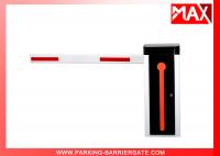 China Orange Manual Release Automatic Vehicle Barrier , Parking Boom Gate factory