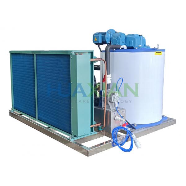 Quality Fresh Water Flake Ice Machine 1 Ton Small Air Cooled For Fishes for sale