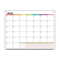China Extra Thick Monthly Magnetic Fridge Calendar Dry Erase Target OEM factory