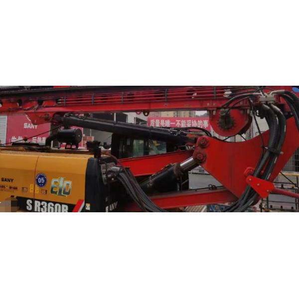 Quality Sany SR360R 2019 Used Geotechnical Drilling Rigs 24Rpm with Isuzu 6WG1 Engine for sale