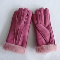 China Wholesale promotional Australia sheepskin gloves for ladies factory