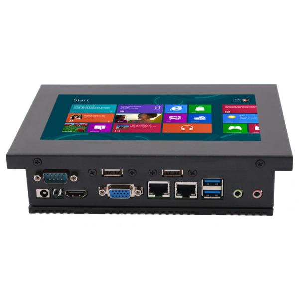 Quality VESA Mount Rugged Industrial Pc , Fanless All In One metal case for sale