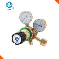 China Single Stage Brass Pressure Regulator Max Inlet Pressure 2.5Mpa R57L Middle Flow factory