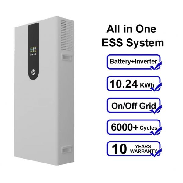 Quality Lithium Ion 5kwh 10kwh Solar Battery 48v 100ah 200ah Lifepo4 Energy Storage Battery Inverter Battery Powerwall for sale