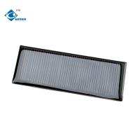 China 5V Epoxy Solar Panel ZW-8030-M Mini Mono Solar Panel 84mA 0.4W Customized Solar factory