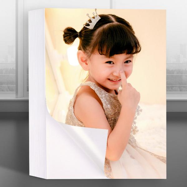 Quality A3 A4 Glossy Photo Sticker Paper 90g High Glossy Single Side for sale