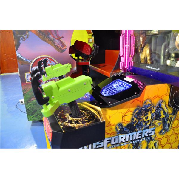 Quality Gun Games Shooting Arcade Machine 2P Transformer Style With 32 Inches Display for sale