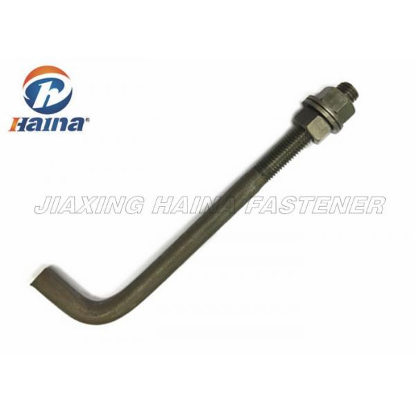 Quality M3 - M64 Hot Dip Galvanized Grade 8.8 L Type J Type Concrete Anchor Bolt for sale