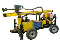 China TWD100B Small Portable Water Well Drilling Rig Machine Trailer Mounted factory