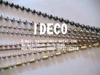 China Metal Beaded Curtains, Ball Chain Curtain, Shimmer Screen, Door Beads, Room Dividers, Bead Chain Curtains factory