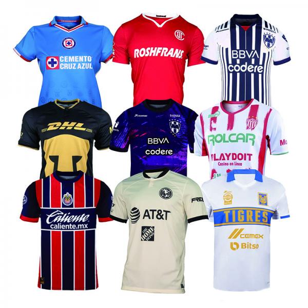 Quality Practical Odorless Custom Football Shirts , Lightweight Soccer Team Uniforms for sale