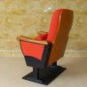 China Medium Hardness Folding Cinema Hall Chairs Durable Removable High Density factory