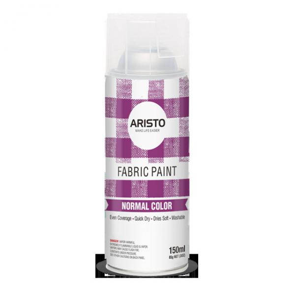 Quality Permanent Colors Fabric Spray Paint Aristo 150ml 400ml For Various Sofa / for sale