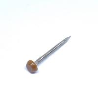 Quality Annular Ring Shank Polytop Nails / Pins Stainless Steel Cladding 40mm for sale