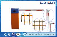 China Professional IP44 Heavy Duty Car Park Security Barriers Electric Boom Gates factory