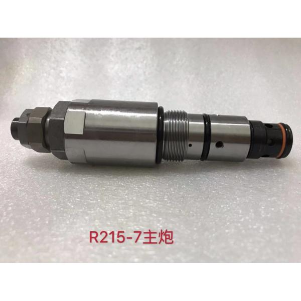 Quality Construction Machinery Excavator Relief Valve Hydraulic Main Spare Parts R215-7 for sale