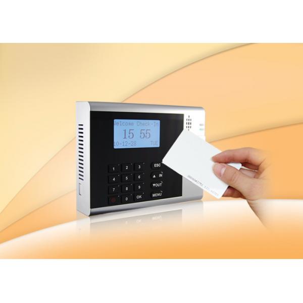 Quality Built-in USB Ports TCP/IP Electronic Punching Cards Time Recorder attendance clocking system for sale