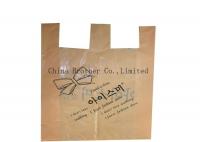 China Colored Plastic Merchandise Bags For Grocery , Recycled Reusable Plastic Shopping Bags 40 Micro factory