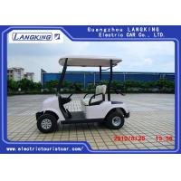 China 2 Seats White Street Legal Electric Golf Carts 4 Wheel Drive Mobility Scooter 3 Kw Motor Power factory