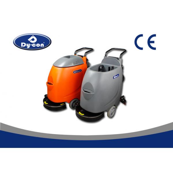 Quality Battery Powered Walk Behind Floor Scrubber Long Working Time Ergonomic Design for sale