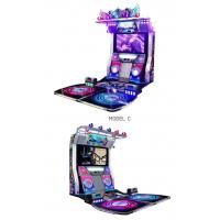 China 55 Video Arcade Dance Game Machine 2 Players For Amusement Park factory