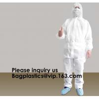China Non-Woven Disposable Overalls,Cleaing Protective Coveralls Clothing for Painting Polishing,Epidemic Prevention Breeding for sale