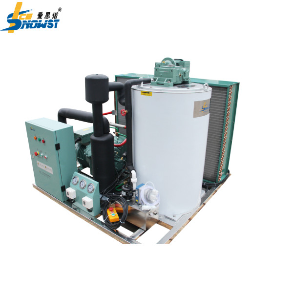 Quality High Efficiency Automatic Commercial 3T Flake Ice Machine Ice Maker for for sale