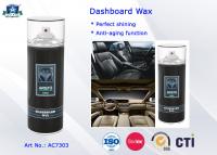 China Eco-friendly Auto Care Products Car Wax Dashboard Polish Protectant / Cockpit Spray 400ml factory